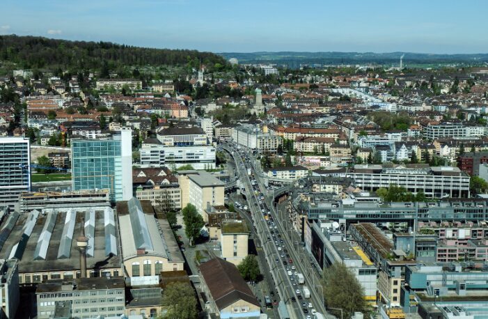 Zürich von oben